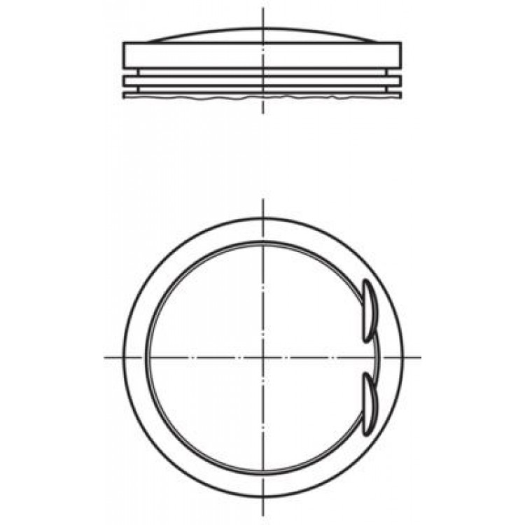 MAHLE 0010700 | PISTON  90,9MM DAEWOO MUSSO (FJ) 2.3 99-  MERCEDES-BENZ W628 W163 W210  SPRINTER B904  B903 B901 SSANGYONG KORANDO (KJ) 2.3