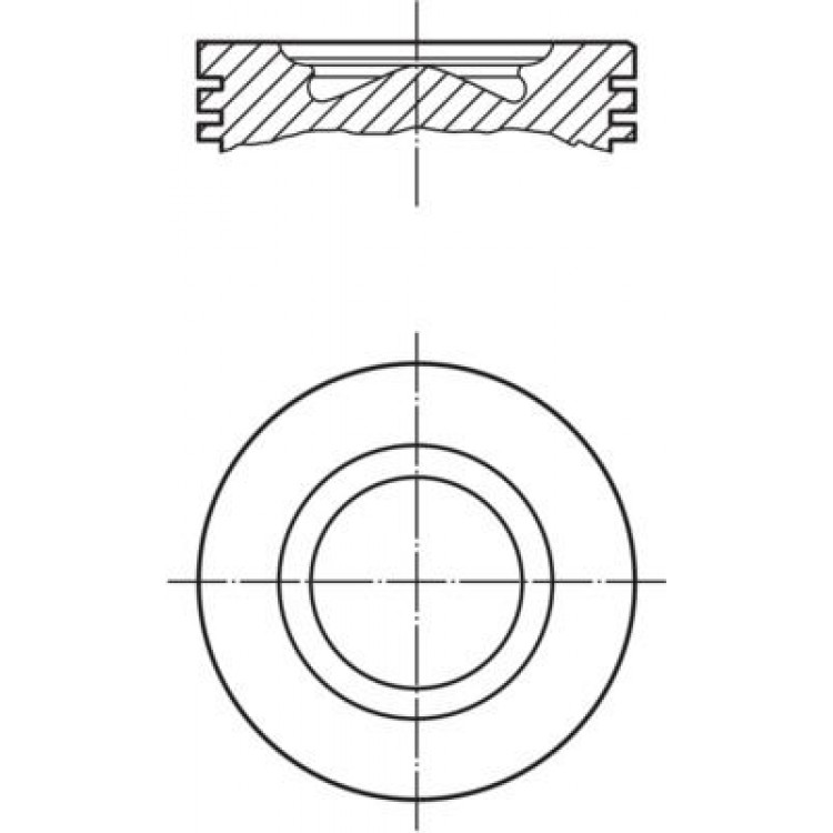 MAHLE 007PI00109002 | PISTON SEGMAN (88,60MM)   (0,60 FARKLI) DUCATO DAILY KARSAN J10 2,3JTD (EURO IV F1AE0481D)