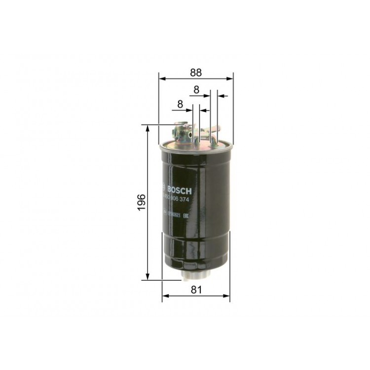 BOSCH 0450906374 | YAKIT FILTRESI DIZEL VOLKSWAGEN BORA,GOLF IV, PASSAT 1.9 TDI, LT 35 2 5 TDI/ AUDI A3 , A4 1.9 TDI/ SEAT TOLEDO 1.9 TDI/ SKODA OCTAVIA SUPERB 1.9 TDI BOSCH 0450906374 | YAKIT FILTRESI DIZEL VOLKSWAGEN BORA,GOLF IV, PASSAT 1.9 TDI, LT 35 2 5 TDI/ AUDI A3 , A4 1.9 TDI/ SEAT TOLEDO 1.9 TDI/ SKODA OCTAVIA SUPERB 1.9 TDI
