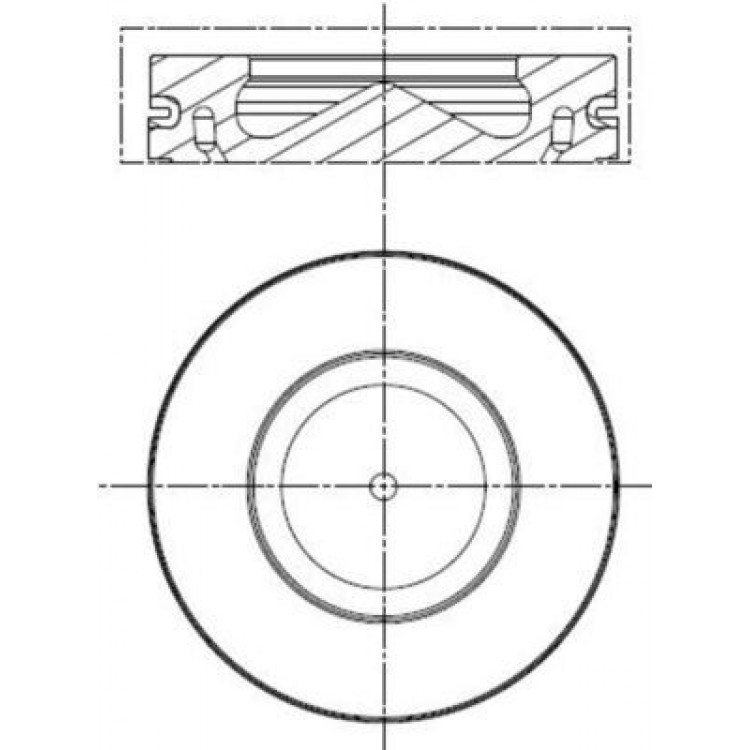 MAHLE 081PI00113002 | PISTON SEGMAN (84,5mm) 184ps BMW N47 N F10 F20 F30 E90 E60 E92 F22 F80 F32 F34 F36 E83 E84 F25 F15