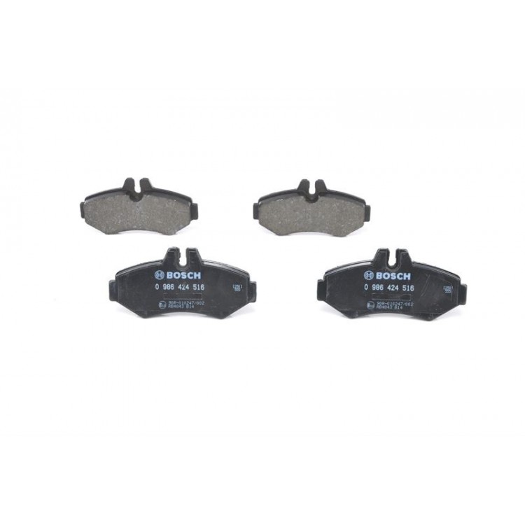 BOSCH 0986424516 | DISK BALATA - ARKA - MERCEDES G SERISI W461 02 90-, G SERISI W463 09 89-, SPRINTER 2-T 901, 90202 95-, SPRINTER 3-T 903 02 95- VOLKSWAGEN LT 28 II 2DM 05 96-, LT 28 II 2DX0AE 05 96-, LT 35 II 2DM 05 96- 2