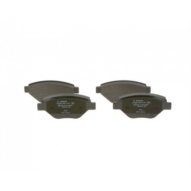 BOSCH 0986424774 | DISK BALATA ON RENAULT MEGANE II 1.4 16V 02-03
