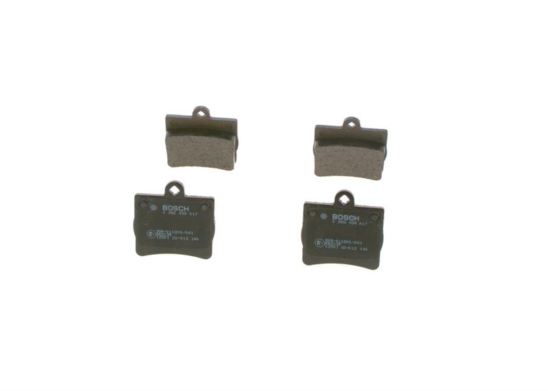BOSCH 0986494017 | FREN BALATASI ARKA 15MM WVA21900 MERCEDES C SERISI (W202) (03/93-05/00)