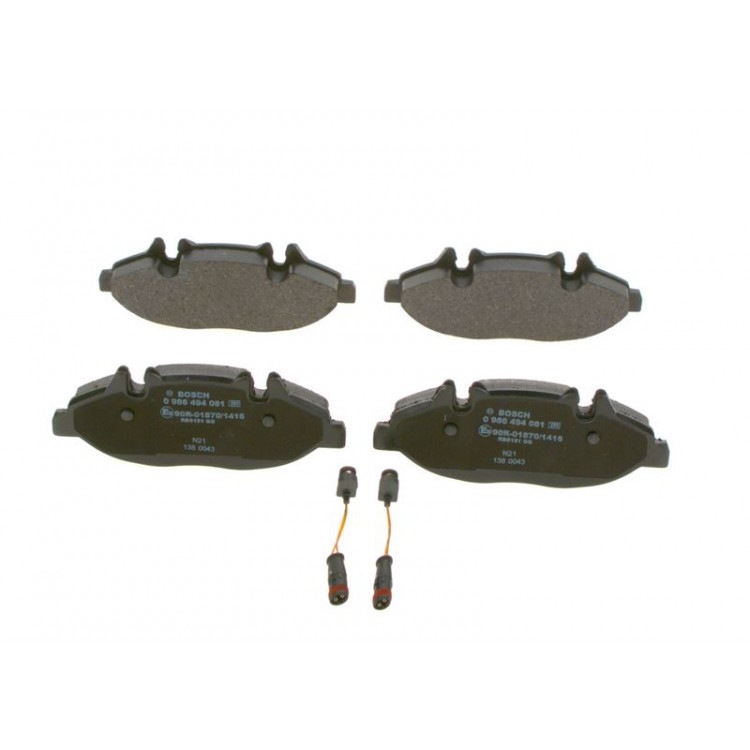 BOSCH 0986494081 | DISK BALATA - ON - IKAZ KABLOLU MERCEDES VIANO W639 03-, VITO W639 03- BOSCH 0986494081 | DISK BALATA - ON - IKAZ KABLOLU MERCEDES VIANO W639 03-, VITO W639 03-