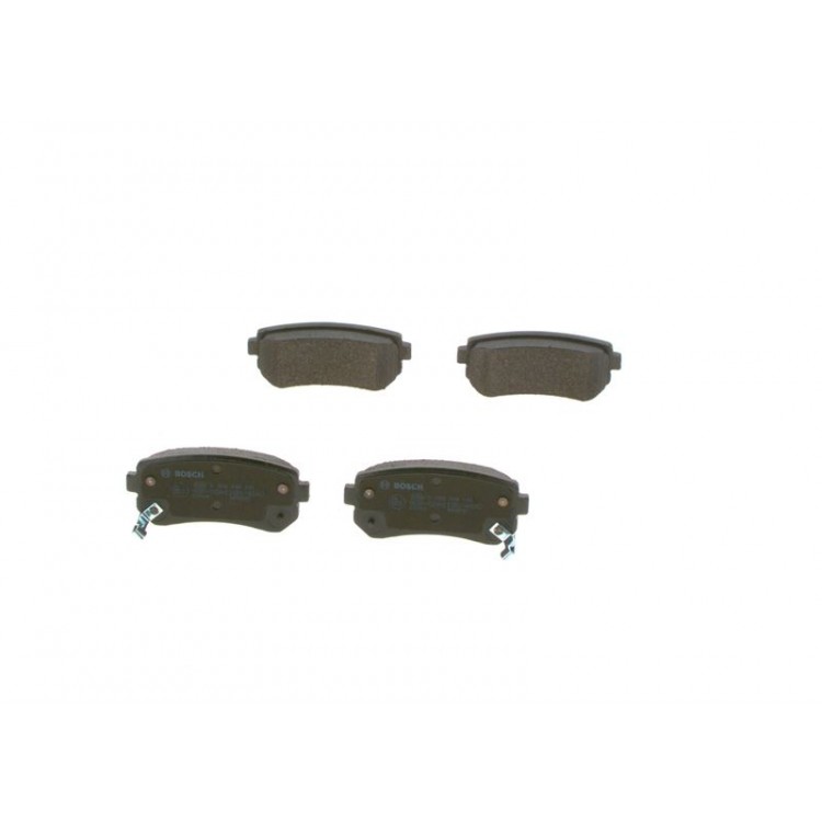 BOSCH 0986494140 | ARKA FREN BALATA HYUNDAI ACCENT ERA 1.4L G4EE 06-10 I30 1.4L 1.6L 08- IX35 1.6L G4FD GDI 11- KIA CEED 1.4L 1.6L 07-  SPORTAGE 1.6L G4FD GDI 09- RIO 1.4L 1.6L 05-