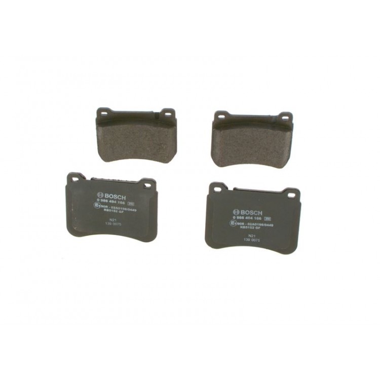BOSCH 0986494166 | DISK BALATA ON MERCEDES-BENZ W203, S203, C209, A209, R171 00-11 BOSCH 0986494166 | DISK BALATA ON MERCEDES-BENZ W203, S203, C209, A209, R171 00-11