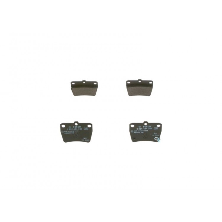 BOSCH 0986494350 | DISK BALATA ARKA TOYOTA RAV 4 I, RAV 4 II 2.0, 1.8 94-05 BOSCH 0986494350 | DISK BALATA ARKA TOYOTA RAV 4 I, RAV 4 II 2.0, 1.8 94-05