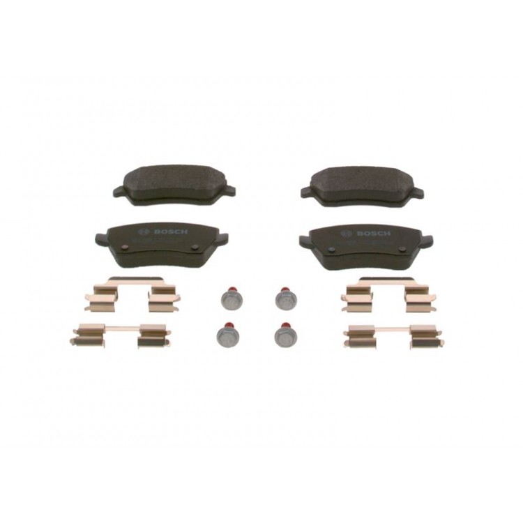 BOSCH 0986494592 | FREN BALATASI ON RENAULT CLIO III-IV MODUS 04- EXPRESS 21- ZOE 12- KANGOO II 08- CAPTUR 13- DACIA DUSTER 10- LOGAN 04- DOKKER 12- LODGY- NISSAN MICRA III K12 03-10 NOTE 06- 1.0-1.6