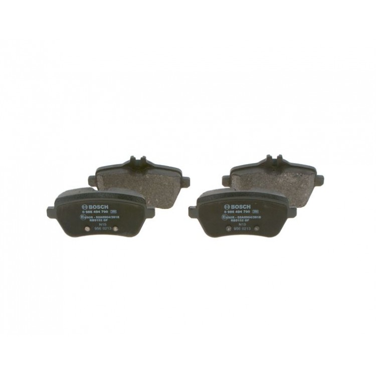 BOSCH 0986494790 | FREN BALATASI ARKA WVA25071 S500 2013->; S350 BLUETEC 2013->; S5004MATIC 2013->; S350BLUETEC 2013-2015; S350 BLUETEC 4MATIC 2014-2015; S500 COUPE 4MATIC 2014->; S350 BLUETEC 4MATIC 2014-> W222 KASA