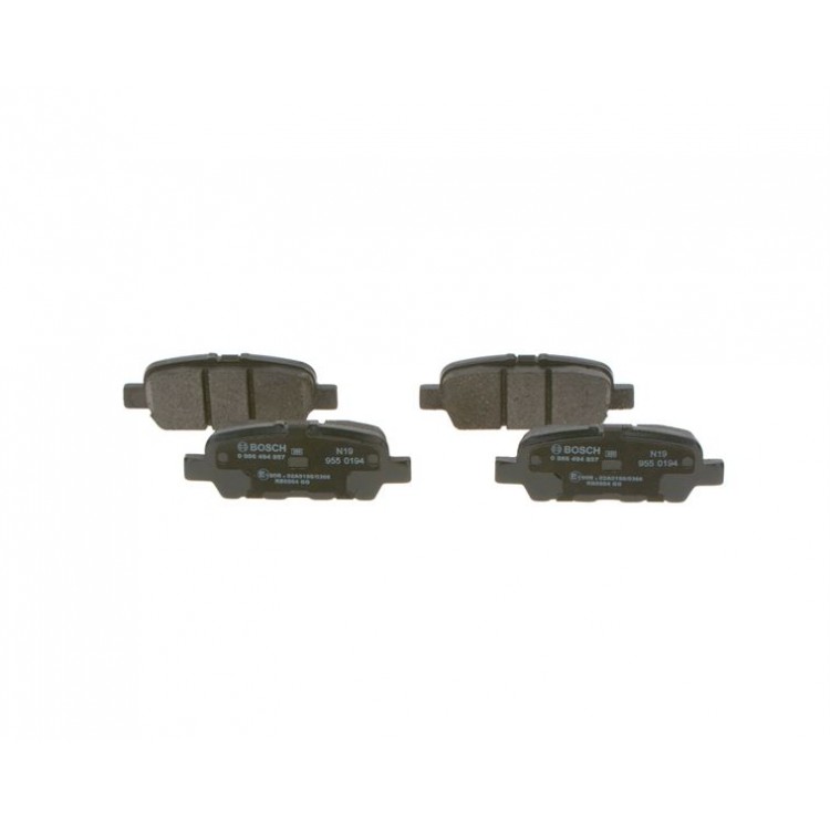 BOSCH 0986494857 | DISK BALATA ARKA NISSAN JUKE, LEAF, MURANO II 1.2, 2.5 DCI, 3.5 08-