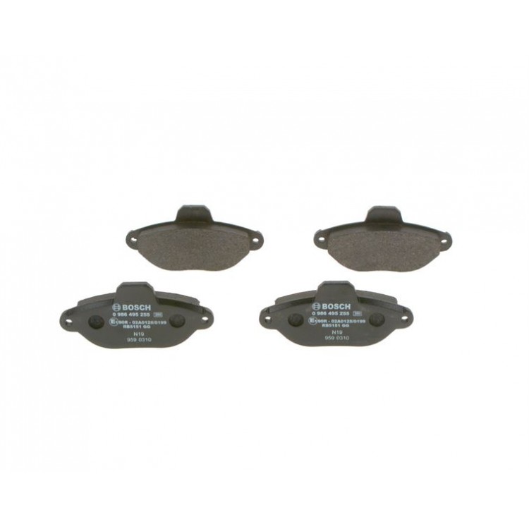 BOSCH 0986495255 | DISK BALATA ON FIAT PUNTO 03- BOSCH 0986495255 | DISK BALATA ON FIAT PUNTO 03-