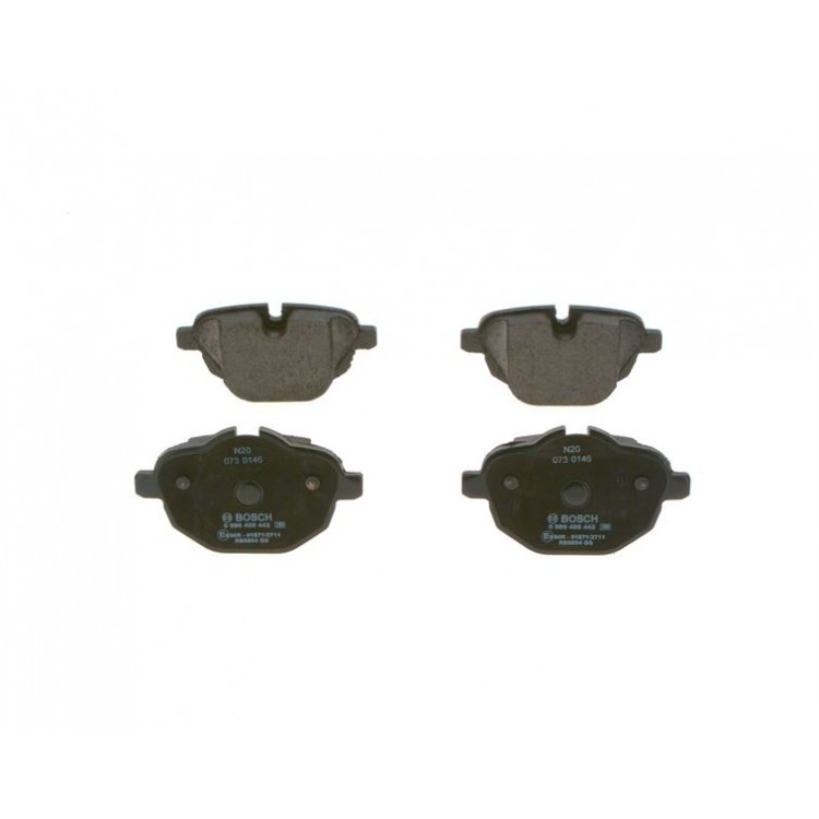 BOSCH 0986495442 | DISK BALATA ARKA FISLI BMW 5 SERISI F10 10- / X3 F25 10- / Z4 E89 10-