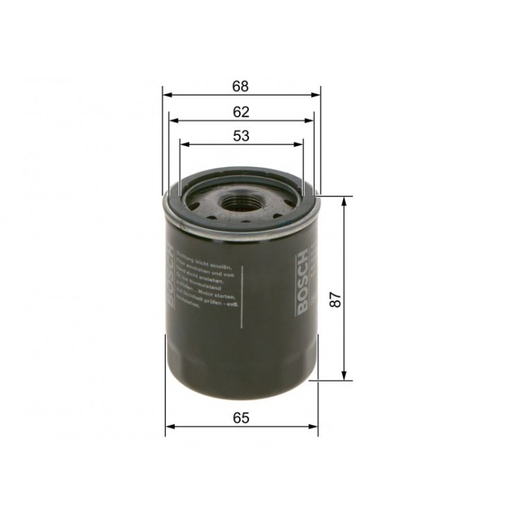 BOSCH 09864B7065 | YAG FILTRESI TOYOTA AVENSIS 03-/ SUZUKI BALENO, VITARA, GRAND VITARA, SAMURAI BOSCH 09864B7065 | YAG FILTRESI TOYOTA AVENSIS 03-/ SUZUKI BALENO, VITARA, GRAND VITARA, SAMURAI