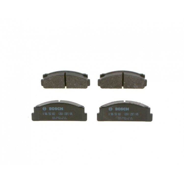 BOSCH 0986TB2002 | DISK BALATA ON FIAT TOFAS 131 DKS