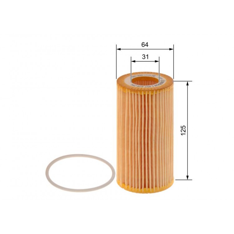 BOSCH 1457429244 | YAG FILTRESI FORD FOCUS II 25 ST/VOLVO S40 II/S60/XC70/S80/XC90 24D,D5,