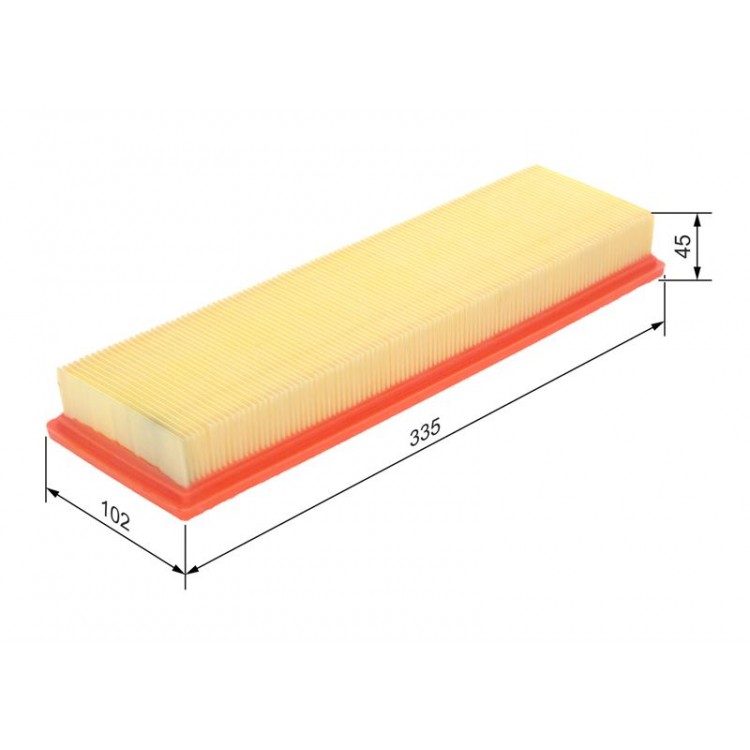 BOSCH 1457433158 | HAVA FILTRESI PEUGEOT 207 1.4/1007 1.4/CITROEN C2/C3 1.1/1.4I TU3JP BOSCH 1457433158 | HAVA FILTRESI PEUGEOT 207 1.4/1007 1.4/CITROEN C2/C3 1.1/1.4I TU3JP