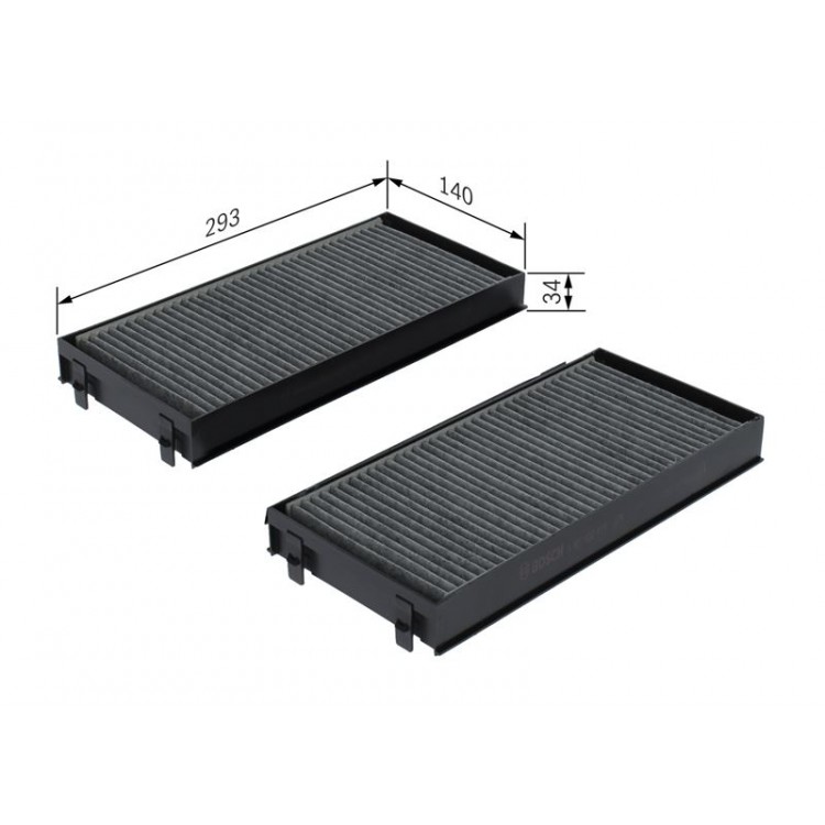 BOSCH 1987432419 | KABIN FILTRESI (POLEN) KARBONLU BMW X5 E70 07- / X6 E71 08- BOSCH 1987432419 | KABIN FILTRESI (POLEN) KARBONLU BMW X5 E70 07- / X6 E71 08-