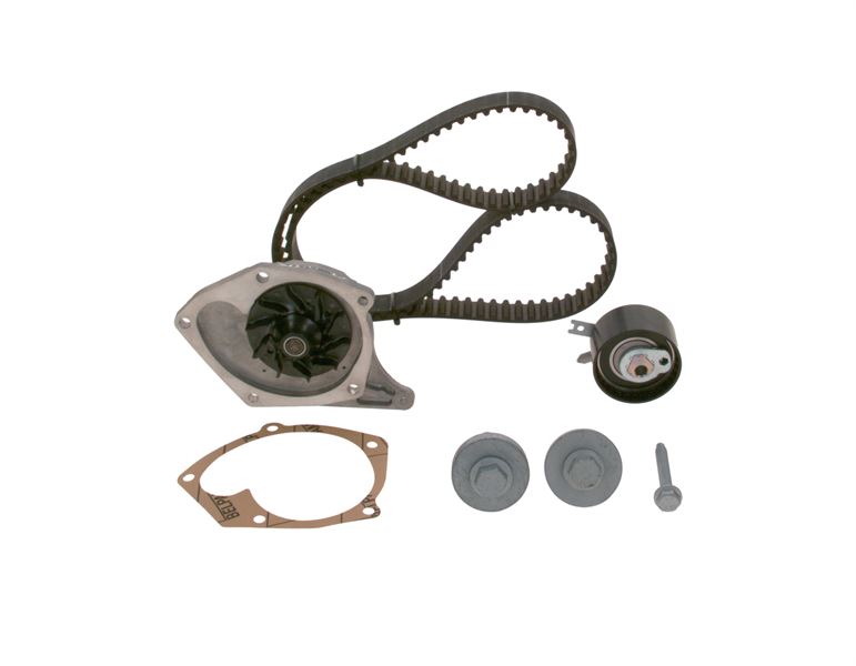 BOSCH 1987946981 | Su Pompalı Triger Seti Almera 1.5 Diesel Turbo Hatchback; Almera 1.5 Diesel Turbo Sedan; Clio II 1.5 dCi; Grand Scenic II 1.5 dCi; Jimny 1.5 DDiS 4WD; Kangoo I 1.5 DCI; Kubistar 1.5 Diesel Turbo 60; K