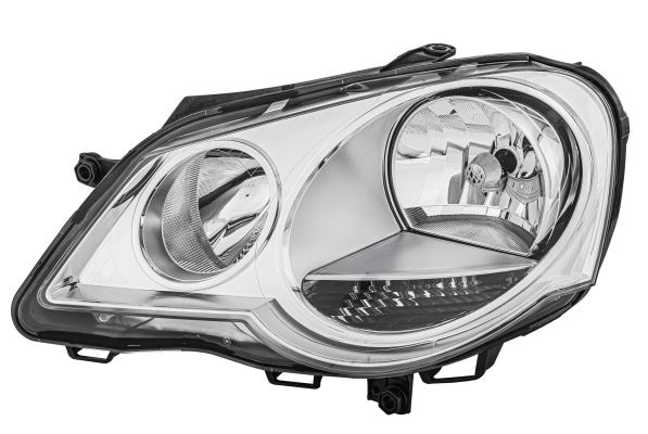 HELLA 1EE247019-171 | FAR+SINYAL SOL ELEKTRIKLI MOTORLU (H7+H1) POLO 05>10