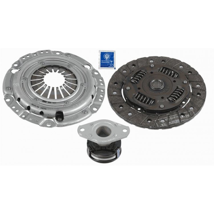 SACHS 3000842803 | DEBRIYAJ SETI RULMANLI 190 MM SKODA FABIA 1.4 00-07