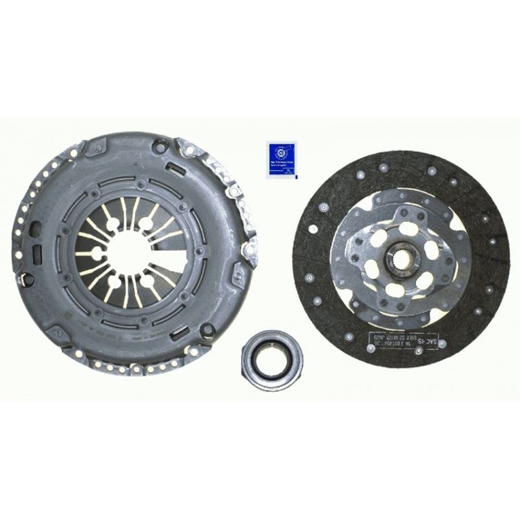 SACHS 3000845701 | DEBRIYAJ SETI RULMANLI 228 MM VOLKSWAGEN GOLF IV / BORA 1.9 TDI (AHF-ATD) /POLO (6R_) (CAYB,CAYA) 1.6 TDI 09-/ AUDI A3 / SEAT LEON 1.9 TDI AHF