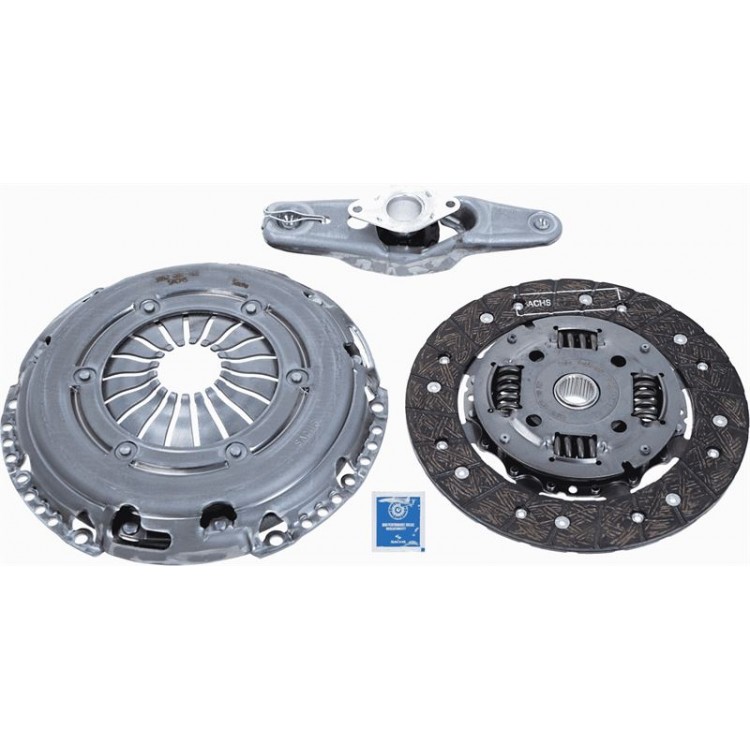 SACHS 3000950019 | DEBRIYAJ SETI VW GOLF V CADDY BORA GOLF VI JETTA SEAT OCTAVIA ROOMSTER TOLEDO CORDOBA A3 (1.2 TSI CBZB) (1.6 1.6FSI BGU-BLF-BAG-BSE-CCSA) (2.0 SDI BDJ)