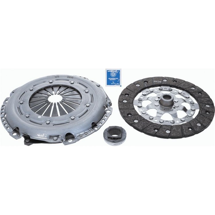 SACHS 3000950090 | DEBRIYAJ SETI RULMANLI 228 MM 18 DIS PEUGEOT P207 / P307 / P308 / P407 / PARTNER 1.6 HDI / CITROEN C4 - C5 - BERLINGO 1.6 HDI (3000951013)