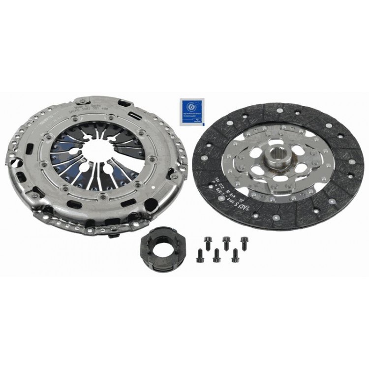 SACHS 3000970036 | DEBRIYAJ SETI 228 MM 28 DIS VOLKSWAGEN  GOLF VI/JETTA IV/PASSAT 1.6 TDI, 1.9 TDI, 2.0 FSI, 2.0 TDI 04- ( CAYB-CAYC )