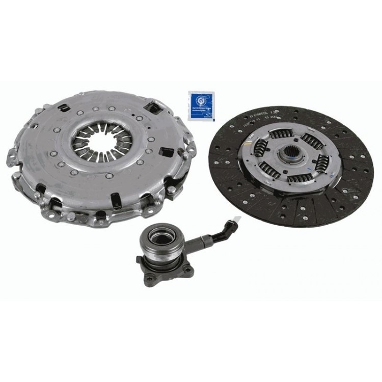 SACHS 3000990537 | DEBRIYAJ SETI (BASKI + BALATA + HIDROLIK RULMAN) TOURNEO TRANSIT CUSTOM V362 2.0 ECOBLUE 16>