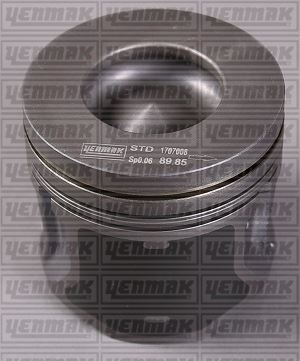 YENMAK 31-03468-000 | PISTON+SEGMAN STD (89.91MM) TRANSIT V184 03-06 2.4TDCI 130PS INCE SEGMAN-COMMON RAIL
