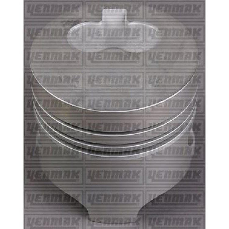 YENMAK 31-04163-000 | PISTON+SEGMAN STD (80.00MM) EXPRES R19 KANGOO 1.9D CUKURLU 97- (F8Q)