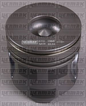 YENMAK 31-04251-000 | PISTON+SEGMAN STD (93.67MM) TRANSIT T12 2.5DI V5 VAN 100PS/76PS 91-01