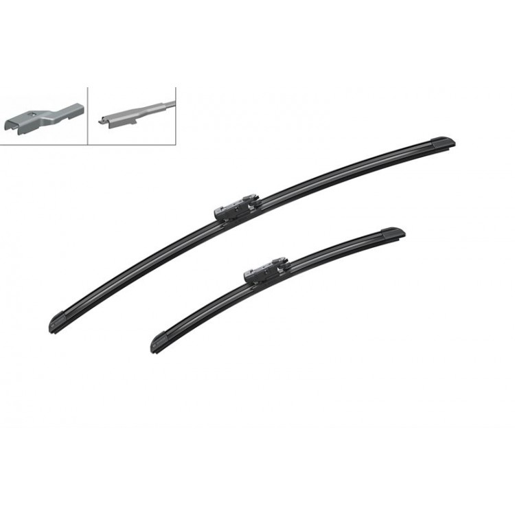 BOSCH 3397007292 | SILECEK SÜPÜRGESİ TAKIM - AEROTWIN (600/380 MM) FORD RANGER NISSAN QASHQAI FIAT PANDA LANCIA YPSILON