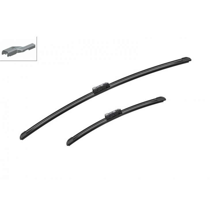 BOSCH 3397007432 | SILECEK (ON, TAKIM, 650 MM / 380 MM, A 432 S) FIAT, FORD 500L FIESTA VI 0.9, 1.3, 1.4, 1.6, 1.25 08-