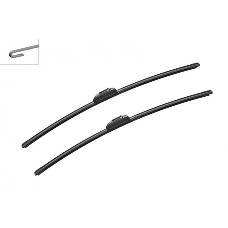 BOSCH 3397009777 | SILECEK (ON, TAKIM, 650 MM / 650 MM, AR 657 S) FIAT, CITROEN, PEUGEOT ULYSSE C8 807 2.0 ,2.2, 3.0 02- BOSCH 3397009777 | SILECEK (ON, TAKIM, 650 MM / 650 MM, AR 657 S) FIAT, CITROEN, PEUGEOT ULYSSE C8 807 2.0 ,2.2, 3.0 02-