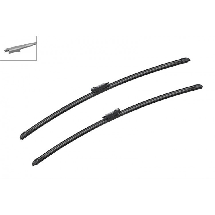 BOSCH 3397014824 | SILECEK TAKIM AEROTWIN ON 700MM-700MM FORD KUGA II 1.5,2.0 13-