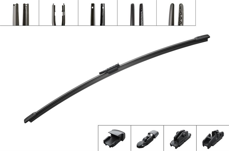 BOSCH 3397016508 | SILECEK SUPURGESI ARKA TEKLI AEROTWIN 380MM FIAT DOBLO 10- VW TIGUAN TOUAREG SKODA OCTAVIA  FABIA  VOLVO XC60I-XC90 I BMW X5 E70 F15 MB VITO VIANO