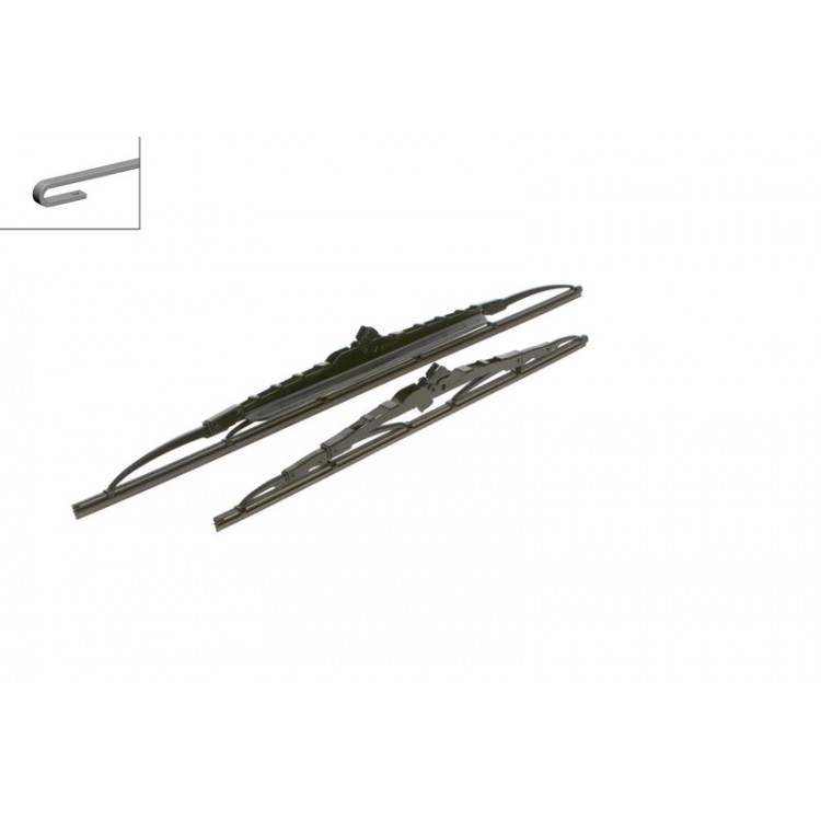 BOSCH 3397118427 | CAM SILECEGI ( 552 S) TAKIM ON - SPOYLERLI - 550 400 MM ALFA ROMEO 147 FORD FIESTA 11 01- FUSION NISSAN ALMERA HATCHBACK N16E, SEDAN N16 TOYOTA YARIS VERSO