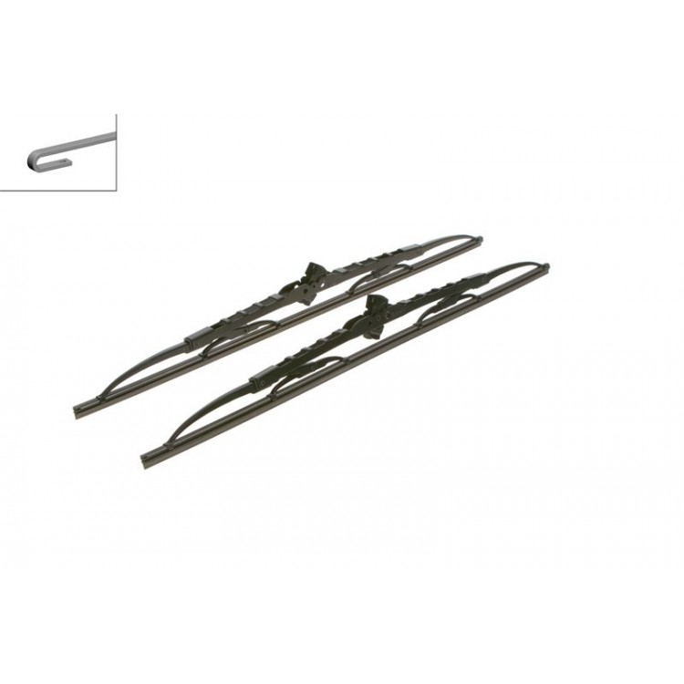 BOSCH 3397118203 | CAM SILECEGI ( 702) TAKIM ON - STANDART - 700 650 MM PEUGEOT 307 08 00-