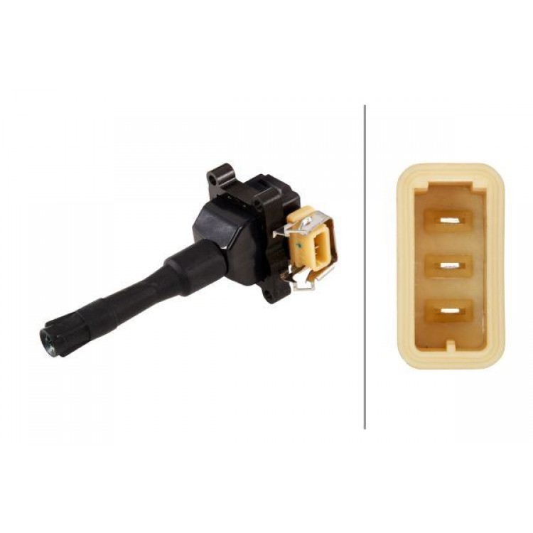 ATESLEME BOBINI, 12V, 3-KUTUPLU, BMW 3-5-7