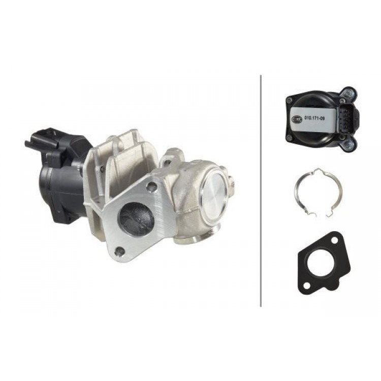 HELLA 6NU010171-091 | EGR VALFI MAZDA 3 1,6 2006-2013 FIESTA V VI 03>11 C MAX FOCUS II 04>11 FUSION 03>12 1,6TDCI VOLVO V70 III S80 II 10> S40 II V50 05> 1,6TD