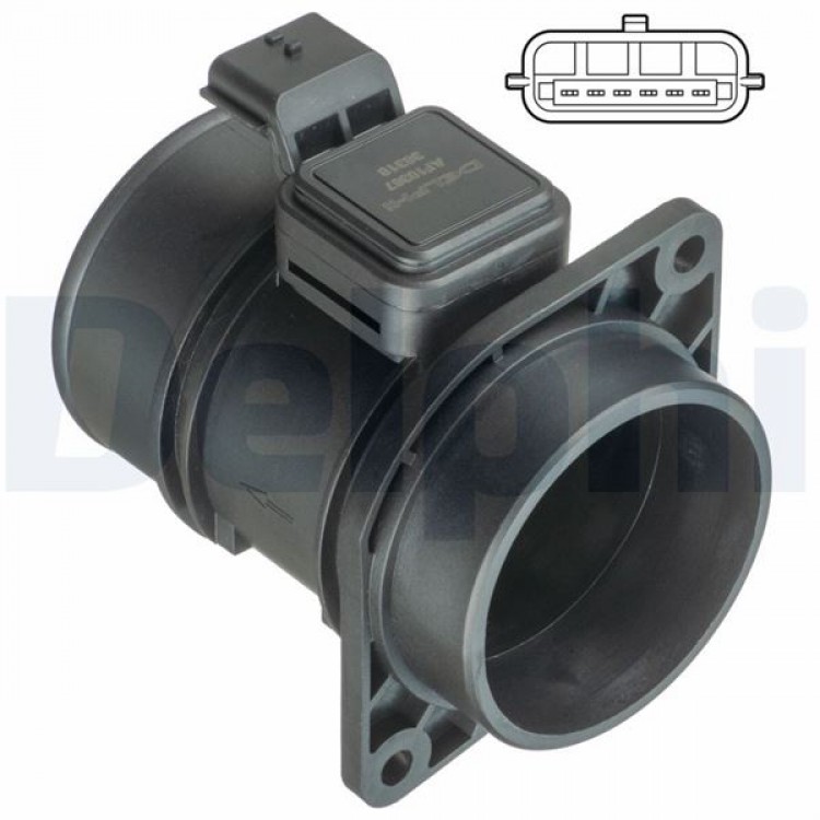 DELPHİ PS10228 | HAVA KUTLE OLCER (MAF) SENSORU RENAULT CLIO II KANGOO MEGANE I SCENIC I LOGAN SANDERO 1,5DCI K9K / TRAFIC II 1,9DCI