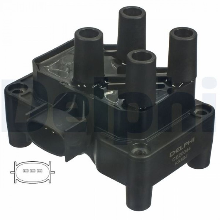 DELPHİ CE20044-12B1 | ATESLEME BOBINI  FORD ESCORT, FIESTA,FOCUS, KA, MONDEO, CONNECT