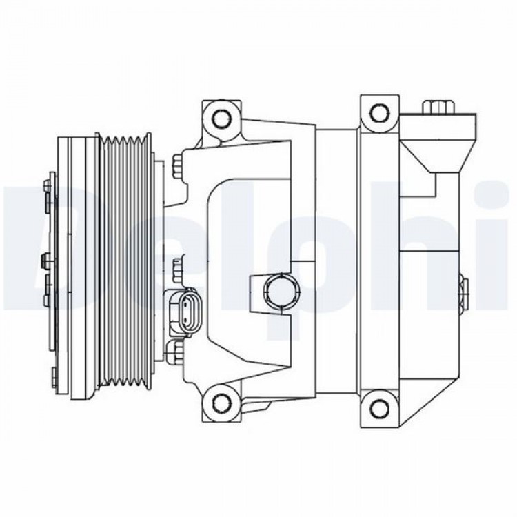DELPHİ CS10095-12B1 | KOMPRESOR CHEVROLET AVEO 2004->2009 CHEVROLET  CHEVROLET AVEO  2004->2009
