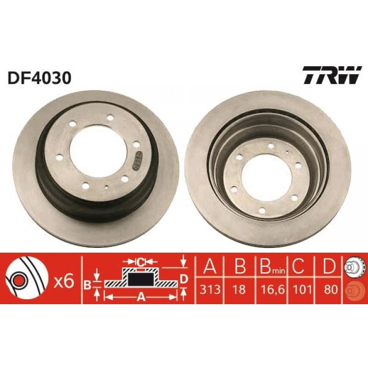TRW
DF4030 | TAKIM - FREN DISK ON I PASSAT 96>11 A4 94>00 A8 96>10 PHAETON TRW
DF4030 | TAKIM - FREN DISK ON I PASSAT 96>11 A4 94>00 A8 96>10 PHAETON