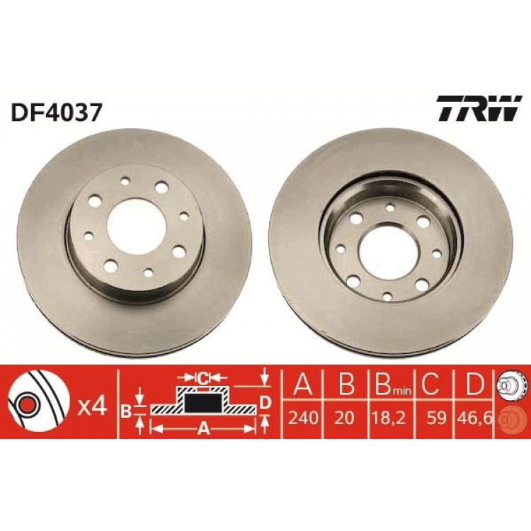 TRW
DF4037 | TAKIM - FREN DISKI ON PALIO 1.2 1.6 PALIO WEEKEND 1.6 16V SIENA 1.4 1.6 16V TRW
DF4037 | TAKIM - FREN DISKI ON PALIO 1.2 1.6 PALIO WEEKEND 1.6 16V SIENA 1.4 1.6 16V
