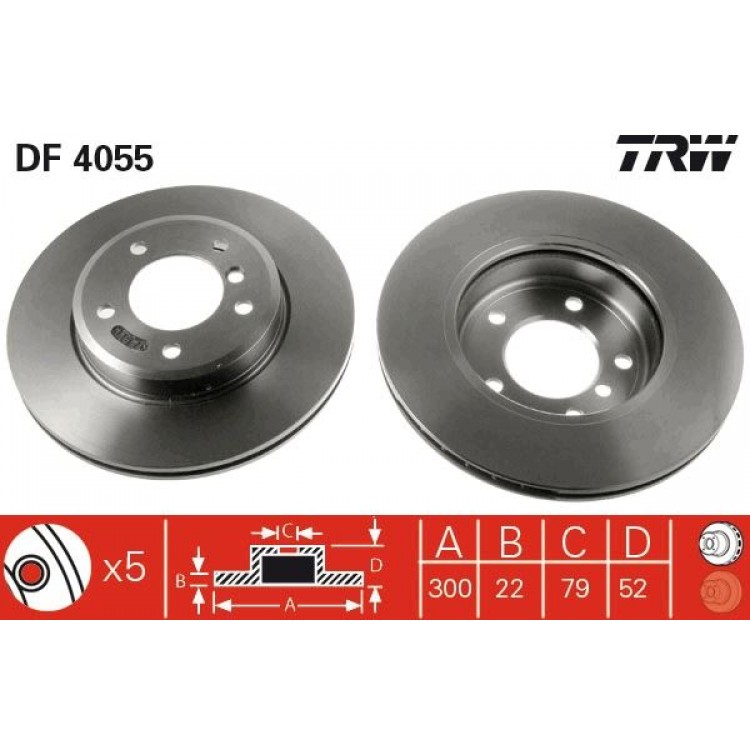 TRW
DF4055 | FREN DISK ON I BMW: 3 (E46), 3 COMPACT (E46), 3 CONVERTIBLE (E46), 3 COUPE (E46), 3 TOURING (E46), Z3 COUPE (E36), Z3 ROADSTER (E36), Z4 ROADSTER (E85) - : 3 SERIES (E46) 2000-2010 TRW
DF4055 | FREN DISK ON I BMW: 3 (E46), 3 COMPACT (E46), 3 CONVERTIBLE (E46), 3 COUPE (E46), 3 TOURING (E46), Z3 COUPE (E36), Z3 ROADSTER (E36), Z4 ROADSTER (E85) - : 3 SERIES (E46) 2000-2010