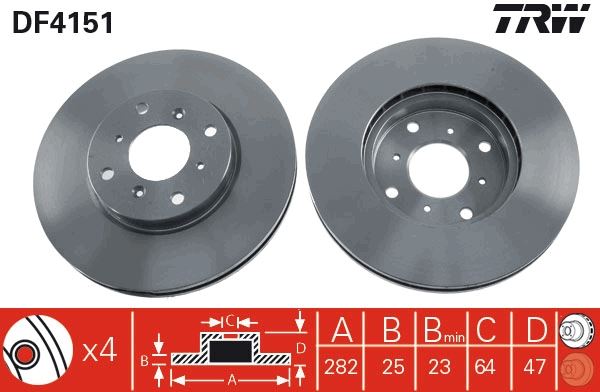 TRW
DF4151 | FREN DISK ON I HONDA: ACCORD VI (CK, CG, CH, CF8), ACCORD VI AERODECK (CF), ACCORD VI HATCHBACK (CH, CL) 2003-2005 TRW
DF4151 | FREN DISK ON I HONDA: ACCORD VI (CK, CG, CH, CF8), ACCORD VI AERODECK (CF), ACCORD VI HATCHBACK (CH, CL) 2003-2005