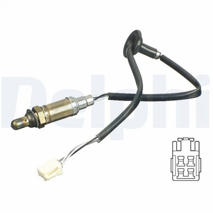 DELPHİ ES11106-12B1 | OKSIJEN SENSORU TOYOTA COROLLA 1,6 1,8 VVT I 2002 2006 AVENSIS 1,6 VVT I 2003 2008 (T25) / (ZZ123) / (3ZZFE)