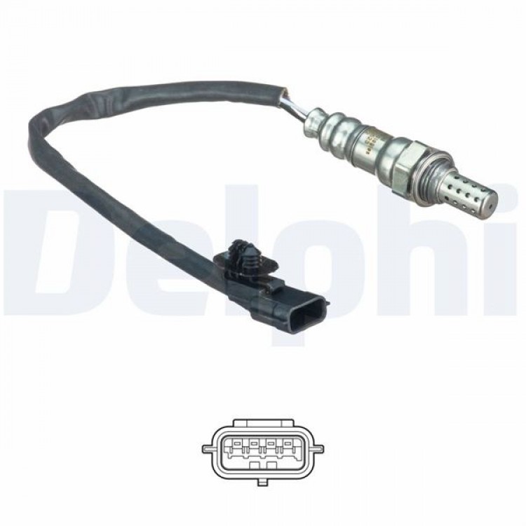 DELPHİ ES20523-12B1 | OKSIJEN SENSORU QASHQAI JUKE 1.2 TCE 13- RENAULT CAPTUR CLIO